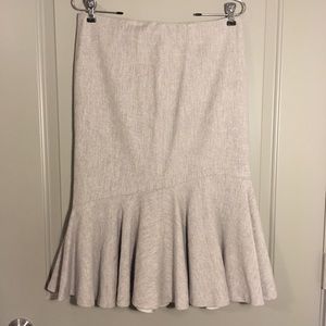 Ralph Lauren gray wool skirt